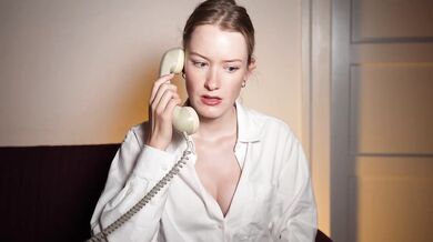 Secretary helps you in many ways ASMR backrooms tease