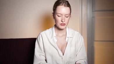 Secretary helps you in many ways ASMR backrooms tease