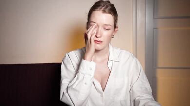 Secretary helps you in many ways ASMR backrooms tease