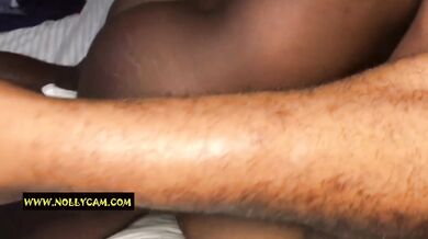Big ass ebony creampie she do me raw