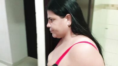 Big Latina Tourist Fucked Raw By Hotel Stud Hard Core Creampie