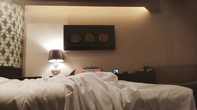 Japanese married slut gets pounded in love hotel by hot couple