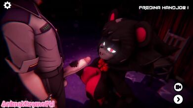 Frenni's Nightclub Part 13 FNAF Chica Hentai Cosplay Blowjob