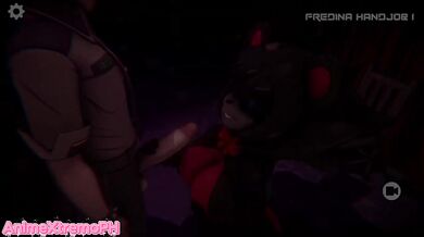 Frenni's Nightclub Part 13 FNAF Chica Hentai Cosplay Blowjob