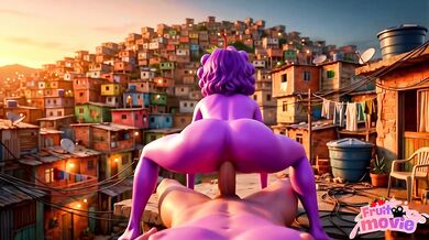 Favela Rooftop Creampie Abacatudo Naughty Latina Takes Multiple Orgasm Cum Loads Inside Her Hairy Pussy