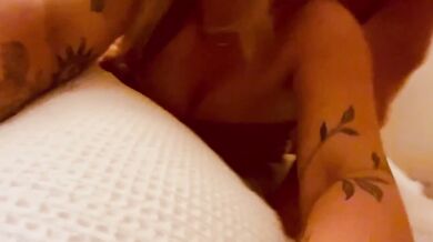 Face to face big tits choking on dirty anal cum doggie style