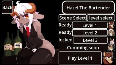 Hazel the bartender hardcore sex gameplay exposed raw pixel fuck