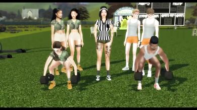 Army babes destroy nerd guys with giant cocks and raw anal