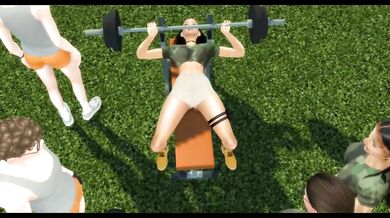 Army babes destroy nerd guys with giant cocks and raw anal