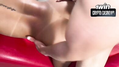 Real wife gets gaping stuffed with cum coverage