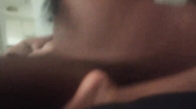 Bouncing on my big dick left her creamy pussy raw and loud