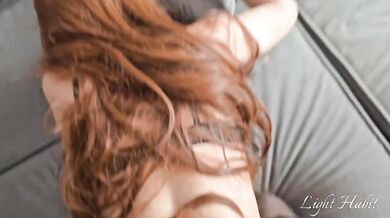 Dirty wife DPged first time with cum on tits big ass rough anal