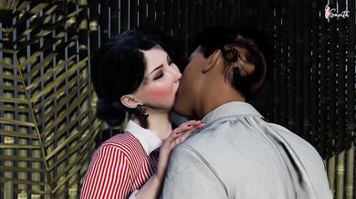 Married Housewife Destroyed by Rough Stranger Creampie Outdoors