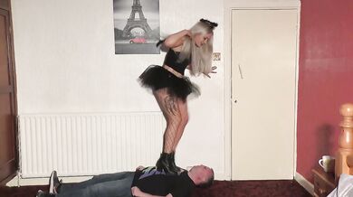 Cosplay Cutie Crushed Under Stomping Boots