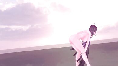 Thicc ELF VTUBER Strips Mid Dance While Numbers Drive Her Crazy