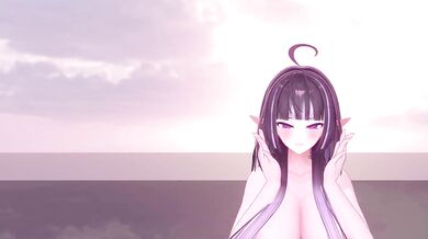 Thicc ELF VTUBER Strips Mid Dance While Numbers Drive Her Crazy