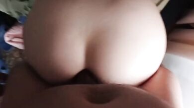Homemade anal sex with a sexy doll big tits gape and cum