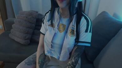 Argentina World Cup makes my best friend cum in my mouth and swallow