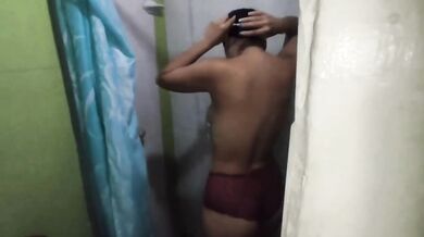 Horny stepsister destroyed in public bathroom hard fast sex