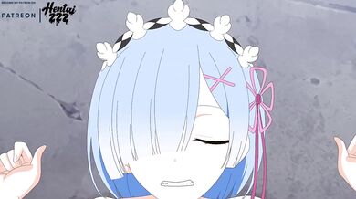 Rem missionary POV UNCENSORED emilia Subaru re zero HENTAI