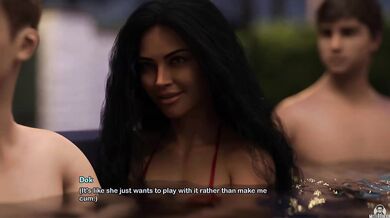My Bimbo Dream #55 busty latina grabs that big cock raw gameplay