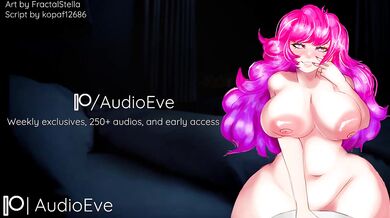 Your cute date gets slutted in ASMR hentai blowjob first time