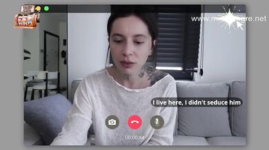 Mommy forced to watch her step sis get debased by a hung stud