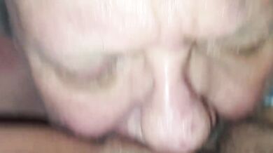 50 plus MILF's tight pussy dripping before he fucks it raw with his massive cock