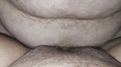 50 plus MILF's tight pussy dripping before he fucks it raw with his massive cock