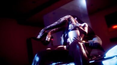 Tifa in the Brothel Creampie Rough Hard Big Black Cock
