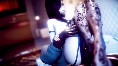 Tifa in the Brothel Creampie Rough Hard Big Black Cock