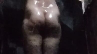 Asian girl gets her big ass destroyed in the shower