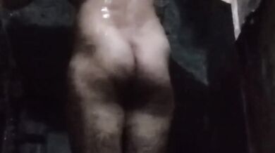 Asian girl gets her big ass destroyed in the shower