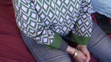 Horny 18 year old stepson creams his cougar stepmom in bed