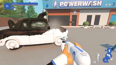 Apparently washing cars in Powerwash Simulator gets me horny with erotic audio