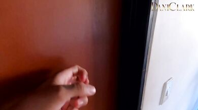 bareback missionary POV huge cock buried in teen latina stepsister