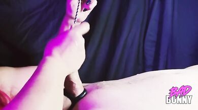 Bad Bunny gets destroyed by desperate handjob compilations cumshot orgy