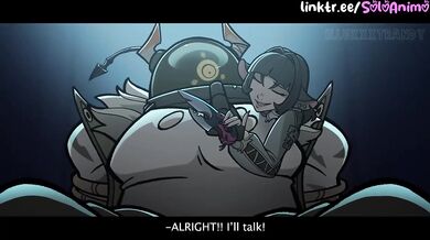 Jane's rough interrogation in lewd cartoon heaven
