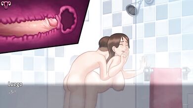 Step sister won't let me out until I bathed her in my milk