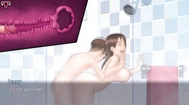 Step sister won't let me out until I bathed her in my milk