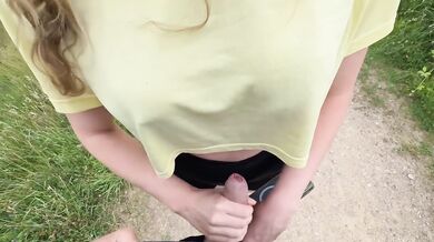 Shy teen caught flashing tits in white nike socks huge cumshot public risk