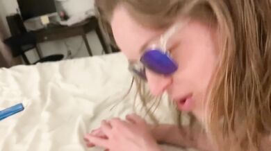 Blonde MILF Doggystyle POV destroyed in rough sex