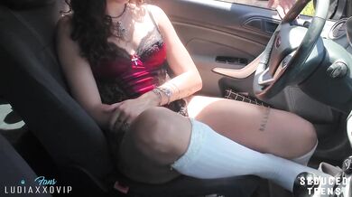 Public masturbation got me caught then deep throat a stranger’s cock