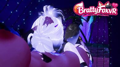 BrattyFoxVR's Puppy Girl Gets A Deepthroat JOI In VRChat