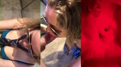 Blonde MILF POV destroys cock with sloppy slurping lips