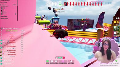 Played the fall guys map in mecha chameleon it was pure chaos