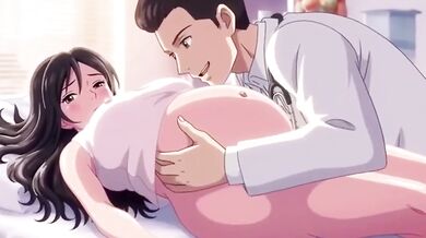 Doctor fucks pregnant Ayesha creampie blowjob hentai