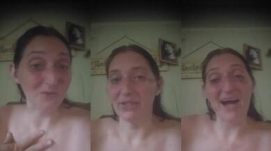 Goth Bruja's Big Boob Shower Spills Titty Juice