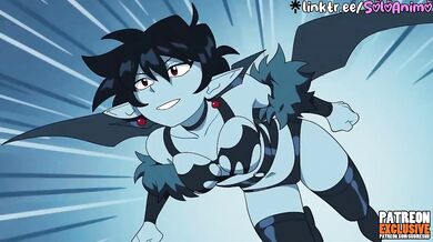 Hunter's Curse animated porn cartoon choked to the core