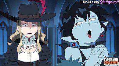 Hunter's Curse animated porn cartoon choked to the core